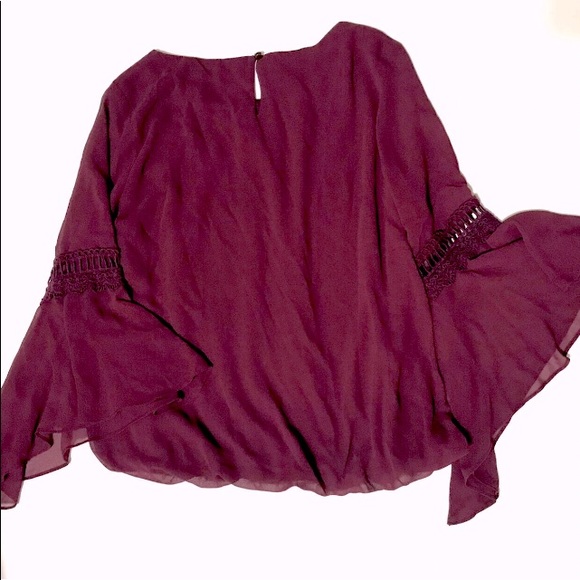 iZ Byer Bordeaux blouse Size XL - Picture 6 of 6